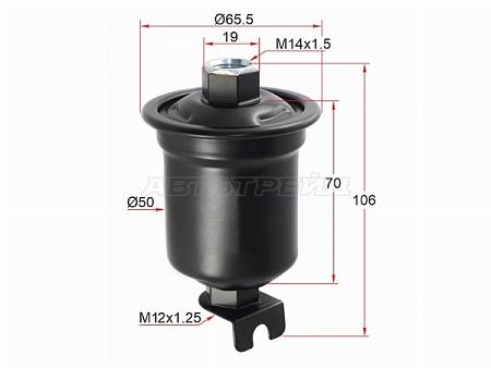 Фильтр топливный MITSUBISHI LANCER 95-00/MIRAGE 95-00