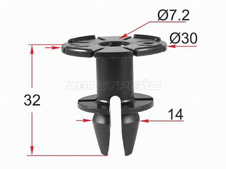 Клипса крепежная BMW/MINI (1 шт.)