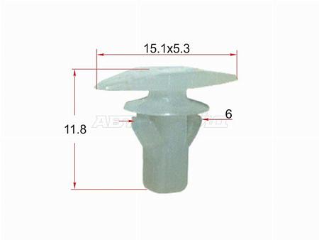 Клипса крепежная SAT ST-KJ-079 (1 шт.)