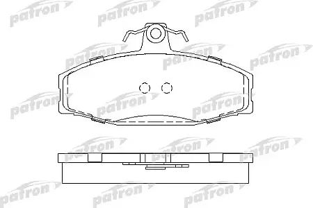 PBP610 Колодки тормозные дисковые