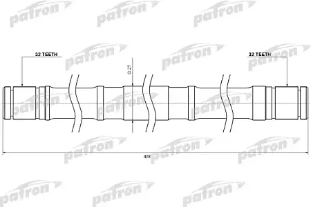 SR20RH Вал приводной