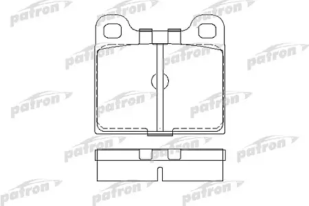 PBP002 Колодки тормозные дисковые