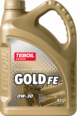 Масло моторное TEBOIL Gold FE 0W-30 4 л 3468078