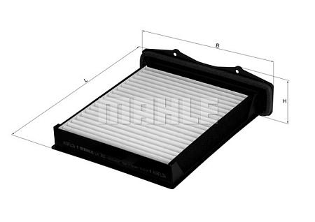 Фильтр салона LAND ROVER FREELANDER 00- LA360