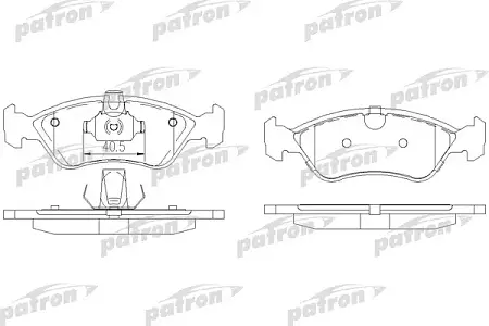 PBP1067 Колодки тормозные дисковые