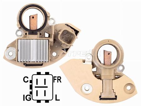 Реле-регулятор напряжения генератора HONDA FIT GE6 L13A 08-13