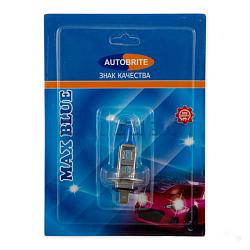 Лампа 12V H1 55W PK22s AUTOBRITE MAX BLUE 1 шт. блистер A10007BM