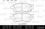 E400403 Колодки тормозные FORD FIESTA 08-/MAZDA 2 07- передние LowMetallic