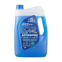 Антифриз AGA синий -45С G-12++ 5кг (Допуск для электромобилей) AGA306Z