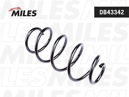 DB43342 Пружина подвески VW POLO 09-/ SKODA RAPID 12- передняя