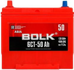 Аккумулятор BOLK ASIA 50 А/ч 236x129x220 EN450 ABJ 501