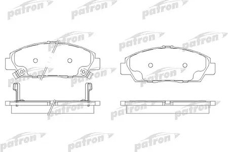 PBP904 Колодки тормозные дисковые