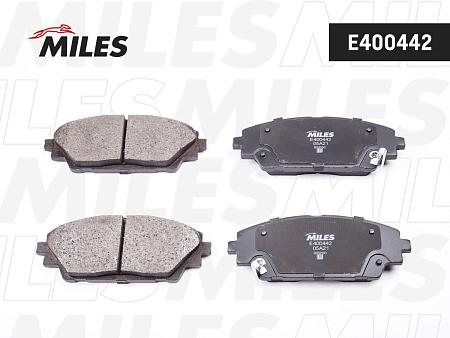 E400442 Колодки тормозные MAZDA 3 13- передние LowMetallic