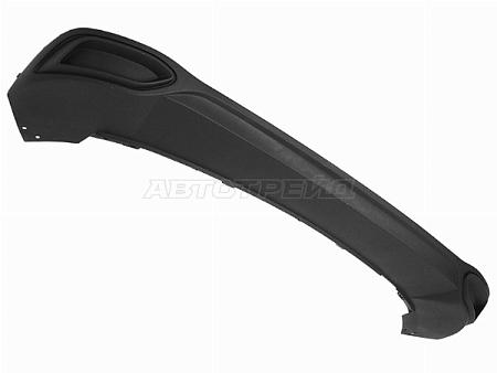 Спойлер бампера Volkswagen Polo 20-22 (Сзади)