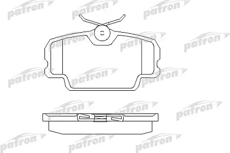 PBP320 Колодки тормозные дисковые