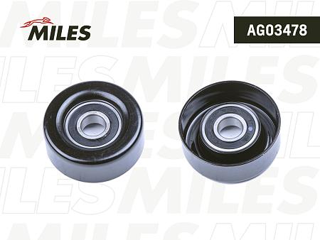 AG03478 Ролик ремня приводного FORD FIESTA V/KA 01-