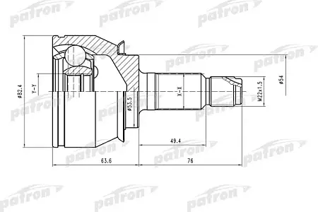 ШРУС PCV1520