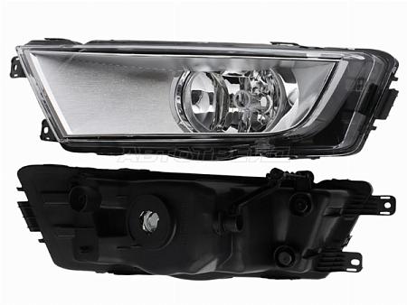 Фара противотуманная (Спереди/ Слева) Skoda Octavia 12-17