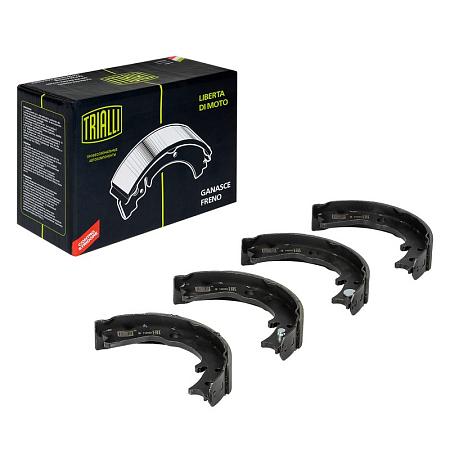 TRIALLI GF 110102 Колодки тормозные для автомобилей Mitsubishi Outlander (03-) барабанные стояночного тормоза