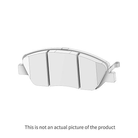 GK0008 Колодки тормозные BMW E38/E31 передние