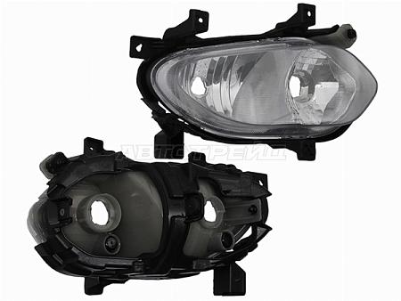 Фара противотуманная (Спереди/ Слева) Kia Ceed 12-16