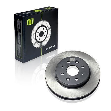 TRIALLI DF 073201 Диски тормозные для автомобилей Kia Rio I (00-) DOHC R14 передние d=254