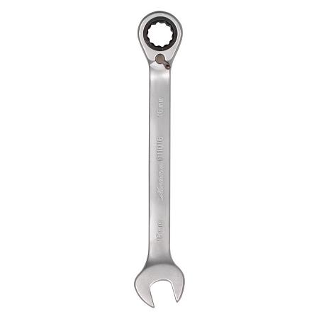 AIRLINE AT-RRS-09 Ключ комбинированный трещоточный с переключателем 16мм пласт. подвес PRO