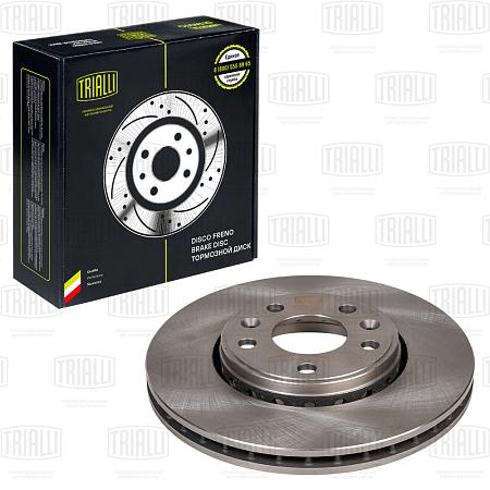 Диск торм. для а/м Renault Megane III (08-)/Laguna (07-)/Scenic (09-) перед. d=296 (DF 095115)