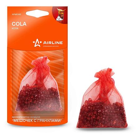 AIRLINE AFME145 Ароматизатор подвесной &quot;Мешочек с гранулами&quot; Кола