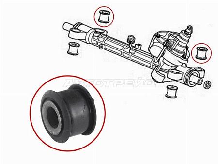 Сайлентблок рулевой рейки Honda CR-V 06-12
