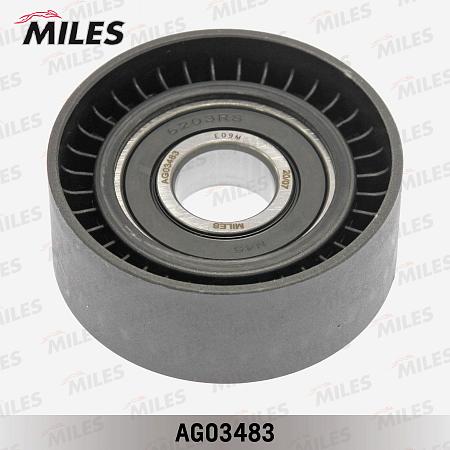 AG03483 Ролик ремня приводного AUDI 07/10-16/05