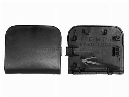 Заглушка под крюк Nissan Tiida 08-14 (Спереди/ RHD)