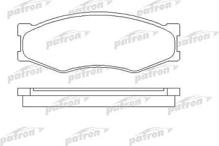 PBP340 Колодки тормозные дисковые