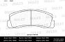 Колодки тормозные CHEVROLET NIVA/ ВАЗ 2121 передние LowMetallic E400392