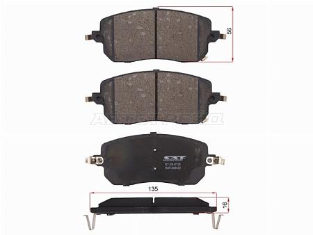 Колодки тормозные (Спереди) Haval Jolion 20-24