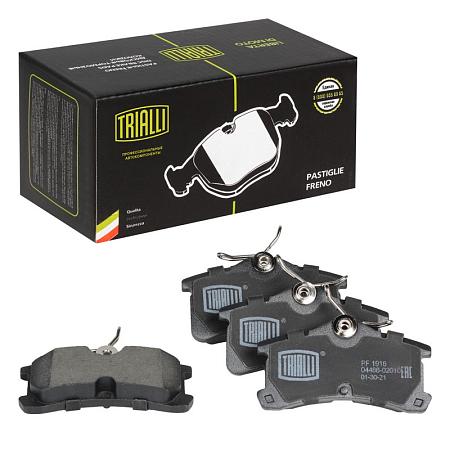 TRIALLI PF 1916 Колодки тормозные дисковые для автомобилей Toyota Avensis (97-) задние