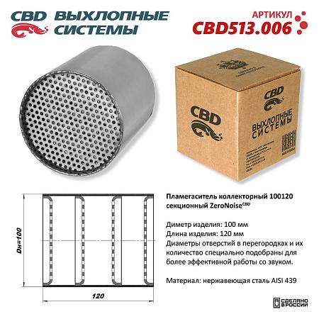 Пламегаситель коллекторный CBD513.006