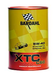 Масло моторное Bardahl XTC C60 5W40 A3/B4 синтетическое 1 л 334040 334040