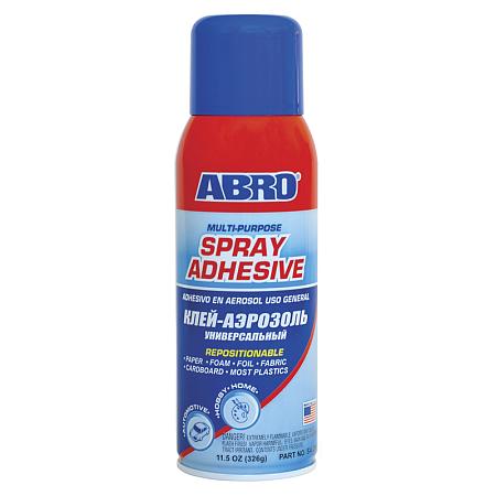 ABRO Клей универсальный  аэрозоль (326г) SA-300