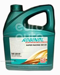 Моторное масло ADDINOL Super Racing SAE 5W-50 (4л) 4014766250322