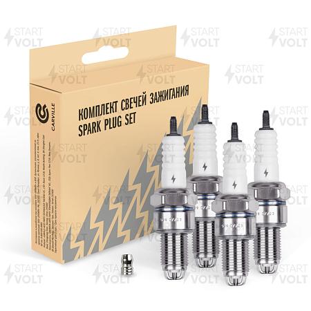 Свечи зажигания для а/м VAG Passat B3/B4 (88-) 1.6i/1.8i/Golf III (91-) 1.4i/1.8i (кмпл. 4шт) (VSP 0022)