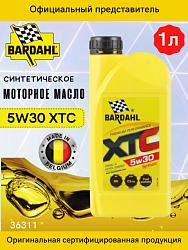 Масло моторное Bardahl XTC 5W30 C3 синтетическое 1 л 36311 36311