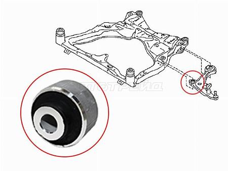 Сайлентблок Nissan Juke 10-20 / Leaf 09-17