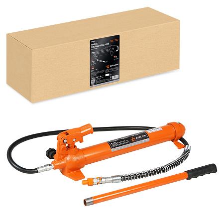 Насос гидравлический 10т, ручной привод, шланг (APM02)