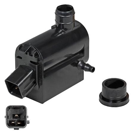 STARTVOLT SWP 0801 Насос омывателя для автомобилей Hyundai/KIA Getz (02-)/Santa Fe (06-) (с задним омывателем)