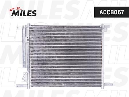 Конденсер CHEVROLET AVEO 1.4 08- ACCB067