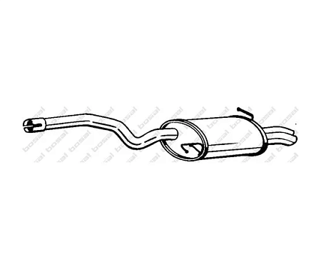 Глушитель AUDI A4 1.9TDI 01-04 105-209