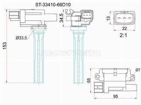 Катушка зажигания SUZUKI GRAND VITARA G16B 98-05