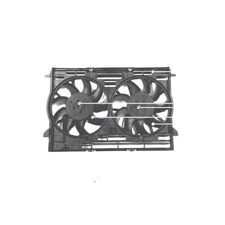 4047568 Вентилятор охлаждения AUDI A4 B9 15-, A5 F5 16-, A6 C8 18-,A7 10-,  A8 4N 17-,Q5 80A 16- / VW TOUAREG CR7 17-