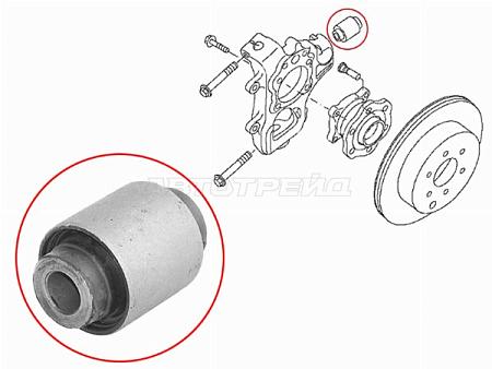 Сайлентблок цапфы Hyundai Elantra 23- / Kia Ceed 18-21